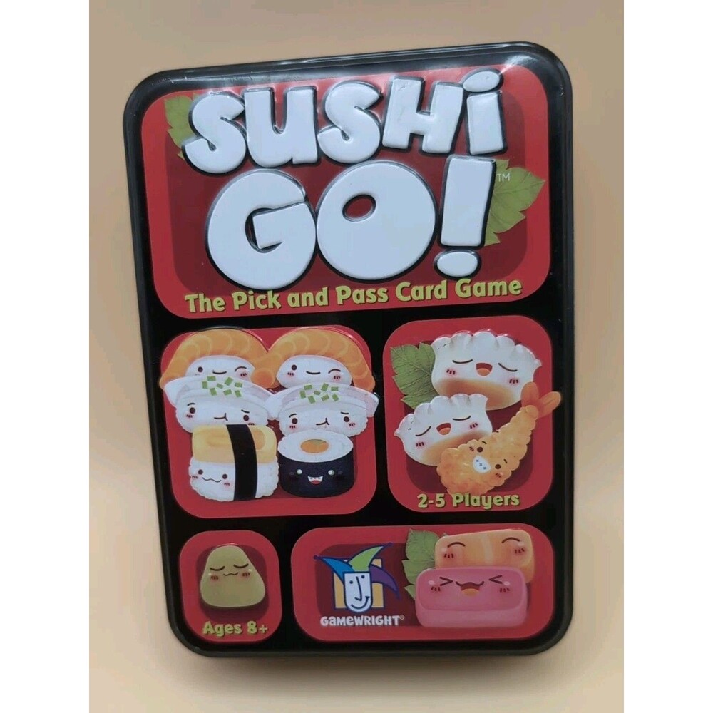 Sushi Go! The Pick and Pass Card Game Gamewright Ages 8+ (2-5 Players)